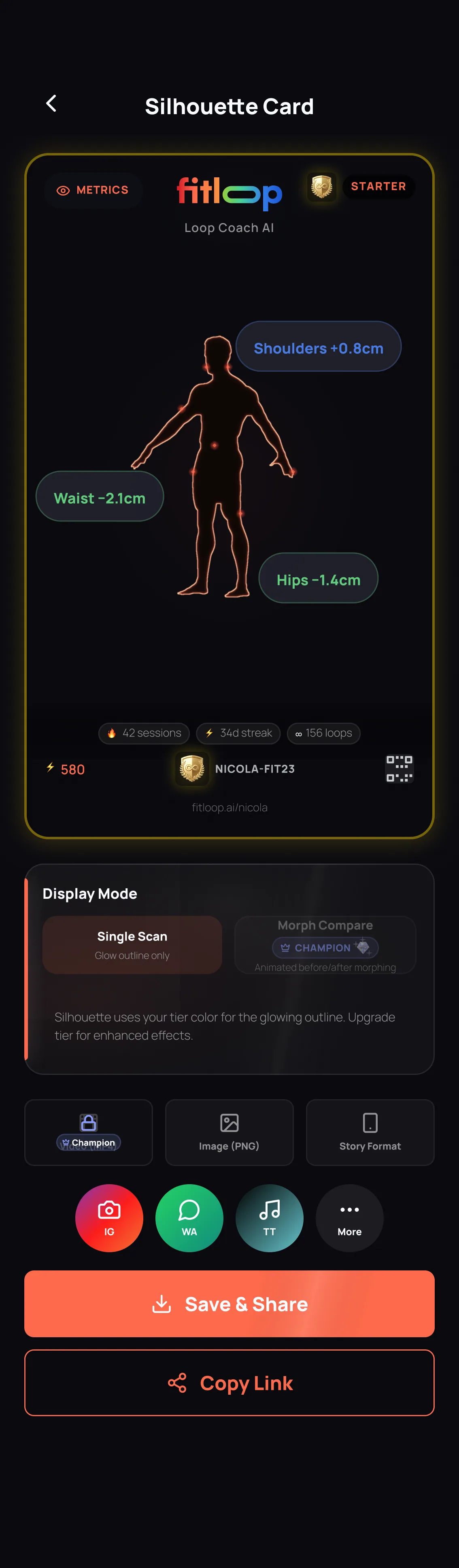 Share card
